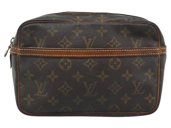 LOUIS VUITTON Clutch Monogram Compiegne 23 M51847 LV Auth ka4616 Monogramma - vista 13
