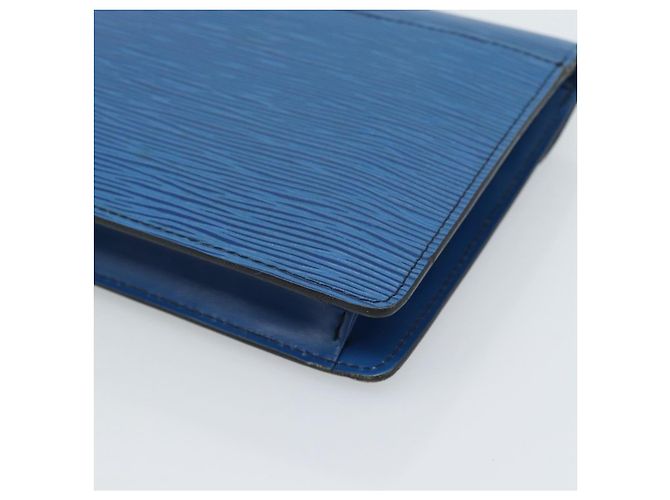 LOUIS VUITTON Epi Montaigne 23 Clutch Blu M52665 LV Auth 183602 - vista 15