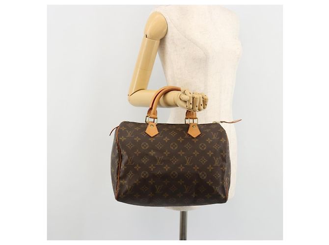LOUIS VUITTON Borsa Monogram Speedy 30 M41526 LV Auth 179480A Monogramma - vista 24