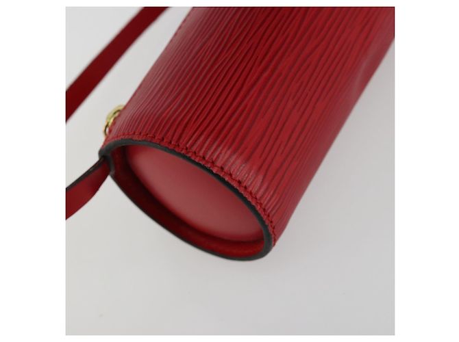 LOUIS VUITTON Epi Soufflot Pouch Accessory Pouch Rosso LV Auth BA12754A - vista 14