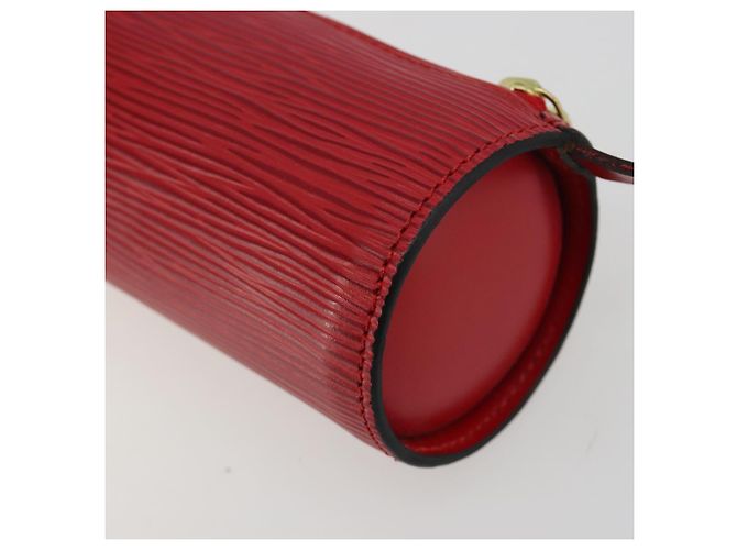 LOUIS VUITTON Epi Soufflot Pouch Accessory Pouch Rosso LV Auth BA12754A - vista 15