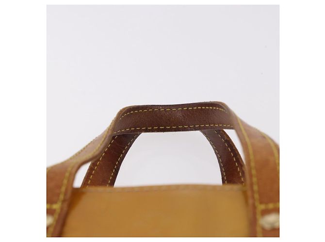 LOUIS VUITTON Monogram Vernis Reade PM Hand Bag Beige M91144 LV Auth gh2085 - vista 8