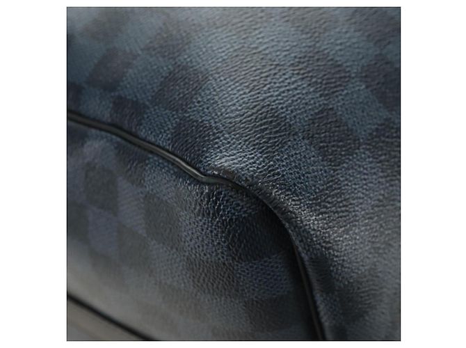 LOUIS VUITTON Damier Cobalt Keepall Bandouliere 45 Borsa N50002 LV Auth 181958M - vista 19