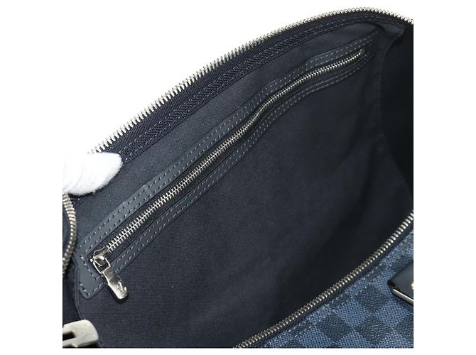 LOUIS VUITTON Damier Cobalt Keepall Bandouliere 45 Borsa N50002 LV Auth 181958M - vista 28
