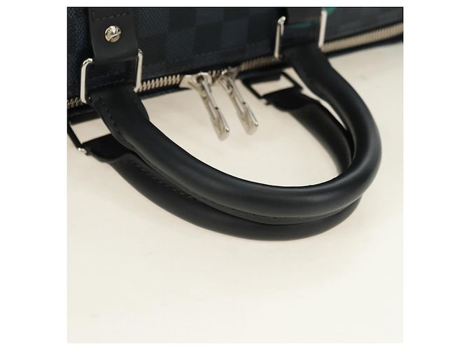 LOUIS VUITTON Damier Cobalt Keepall Bandouliere 45 Borsa N50002 LV Auth 181958M - vista 7