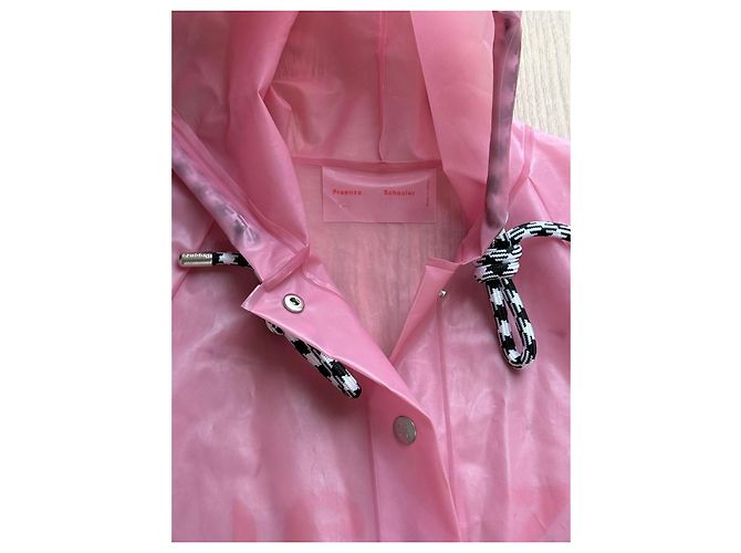 Chaqueta impermeable rosa Proenza Schouler - vista 10