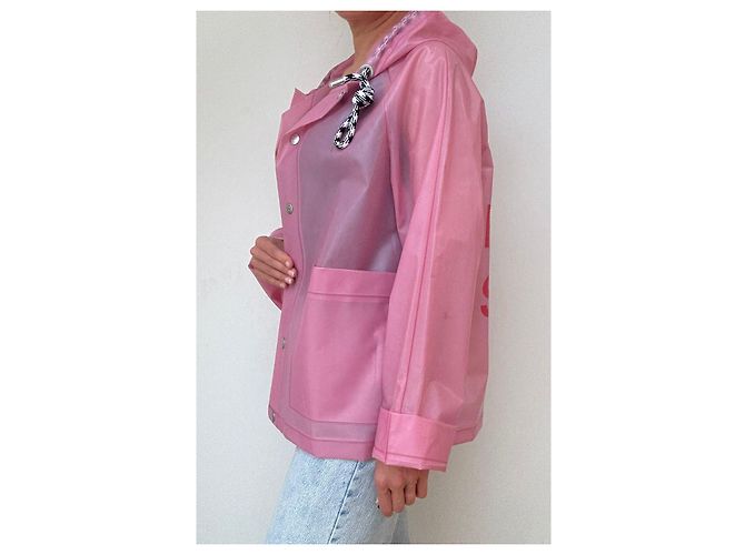 Chaqueta impermeable rosa Proenza Schouler - vista 3