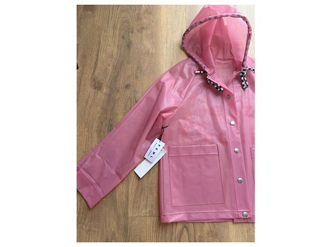 Chaqueta impermeable rosa Proenza Schouler - vista 7