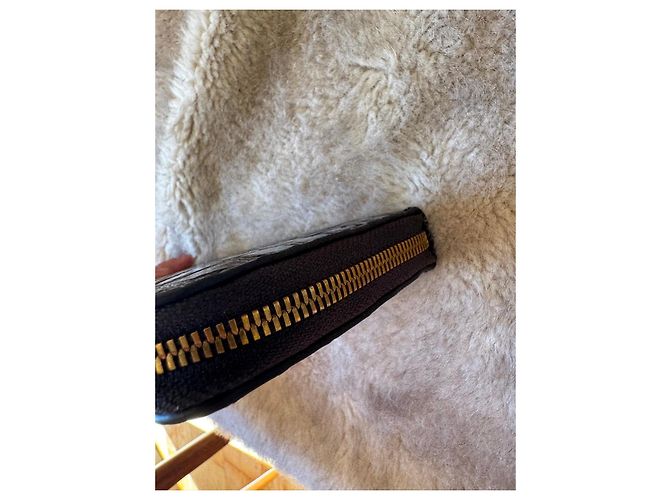 Roberto Cavalli Cartera de cuero negro con relieve de cocodrilo - vista 10