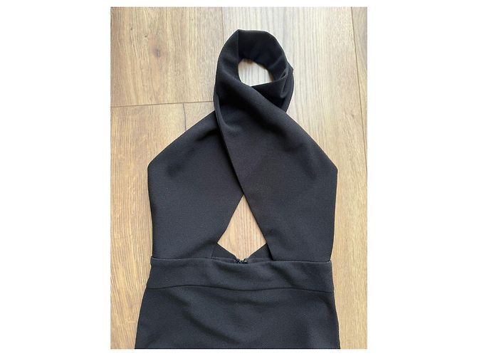 AQAQ Bodysuit mit Cut-Out Schwarz - Ansicht 9