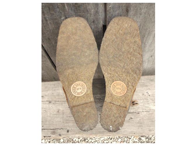 Derby con platform Dries Van Noten in scamosciato marrone - vista 6