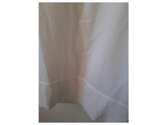 Iro weißes Seiden-Acetat-Kleid Beige Aus weiß - Ansicht 5