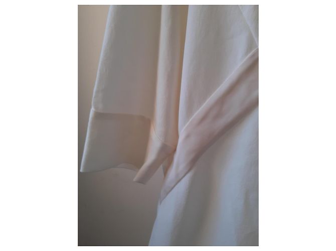 Iro weißes Seiden-Acetat-Kleid Beige Aus weiß - Ansicht 6