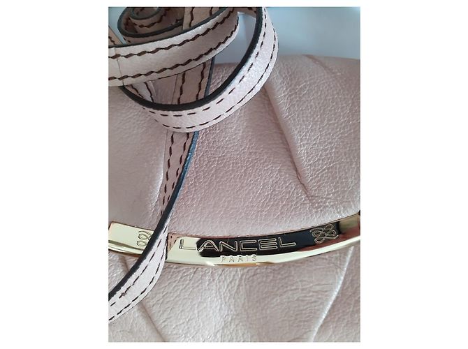 Lancel Borsa a Tracolla in Pelle Rosa Pallido - vista 3
