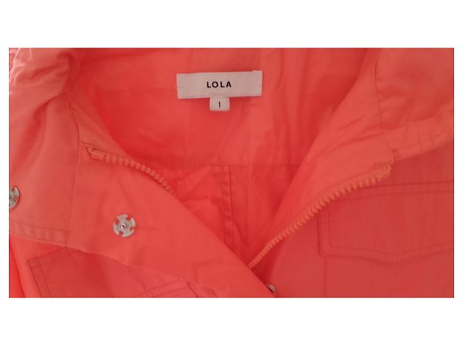 Bimba & Lola LOLA Chaqueta naranja con capucha - vista 4