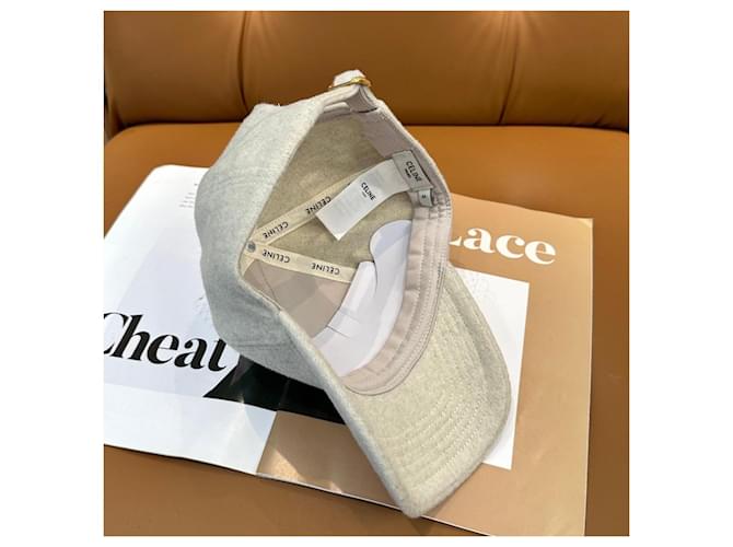 Céline Cappellino Triomphe in lana Beige - vista 5