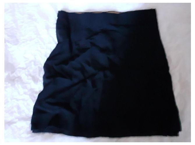 Falda Chloé de viscosa negra Negro - vista 2