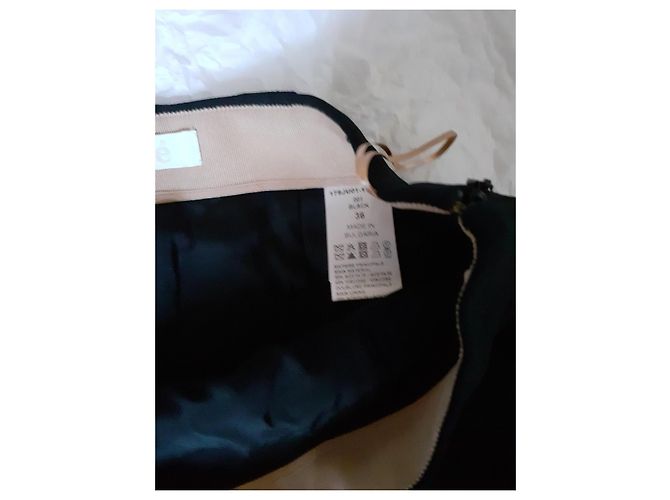 Falda Chloé de viscosa negra Negro - vista 3