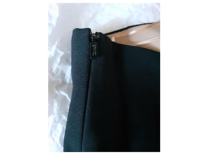 Falda Chloé de viscosa negra Negro - vista 4