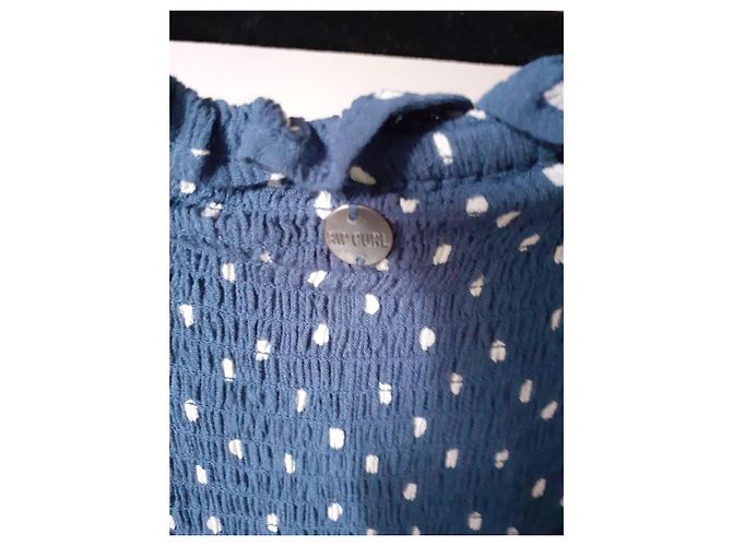 Autre Marque Vestido de verão Rip Curl azul com bolinhas - vista 5