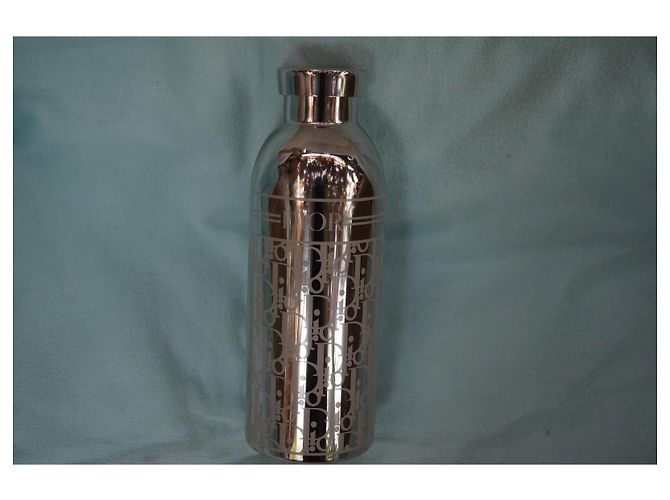 Dior Clima Bottle Monogramm Isolierflasche Silber - Ansicht 10