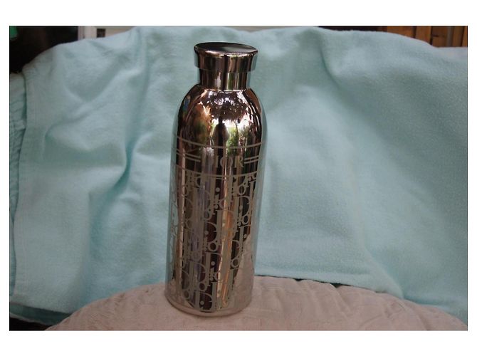 Dior Clima Bottle Monogramm Isolierflasche Silber - Ansicht 15