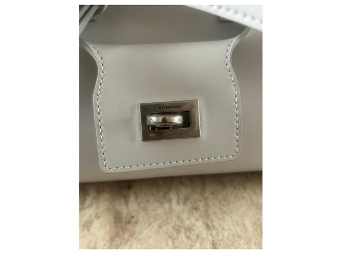 Borsa Bel Air Carry All Mini Balenciaga Bianco - vista 11