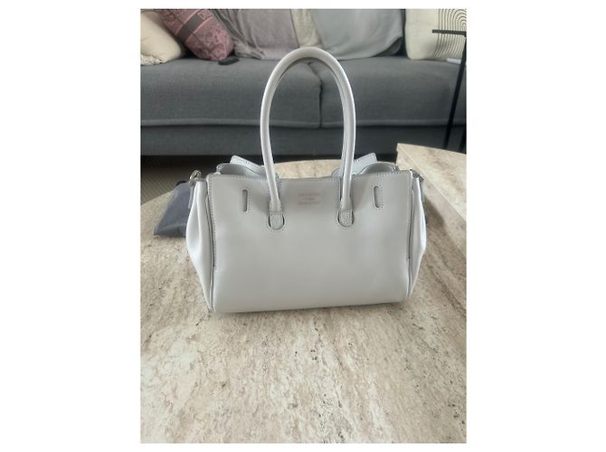 Borsa Bel Air Carry All Mini Balenciaga Bianco - vista 9