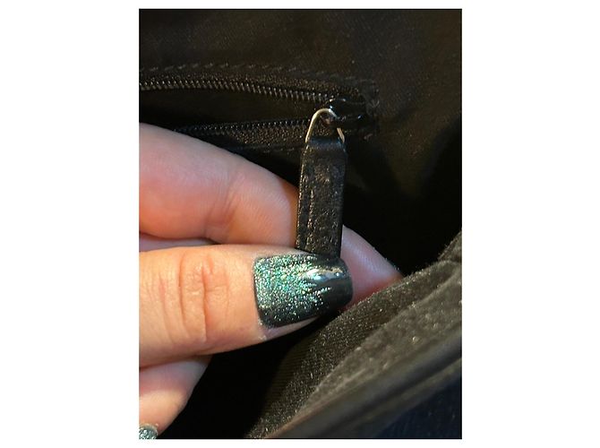 Ophidia Borsa Tote Gucci GG Canvas Nero - vista 3