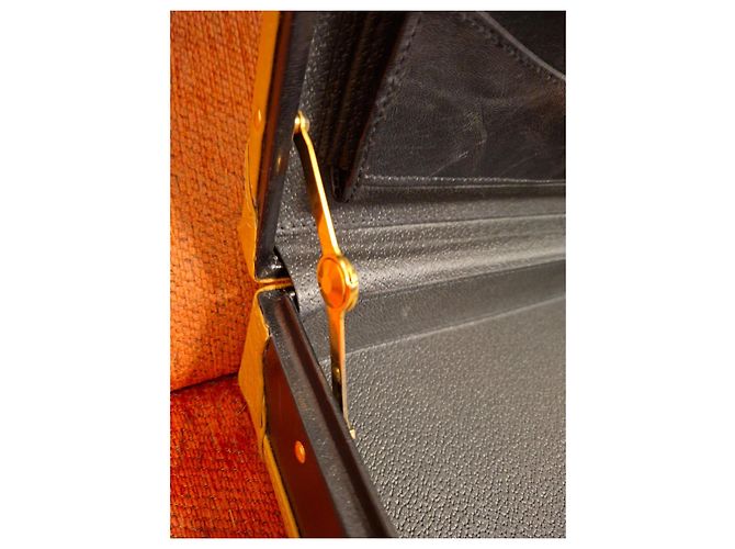 Loewe Valigetta in pelle nera e gialla Nero Giallo - vista 10