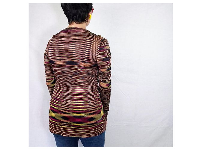 Missoni Twin Set a Righe Multicolore - vista 11