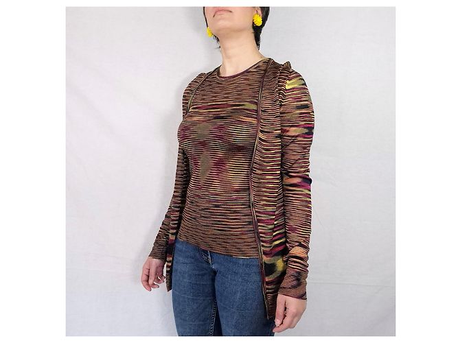 Missoni Twin Set a Righe Multicolore - vista 12