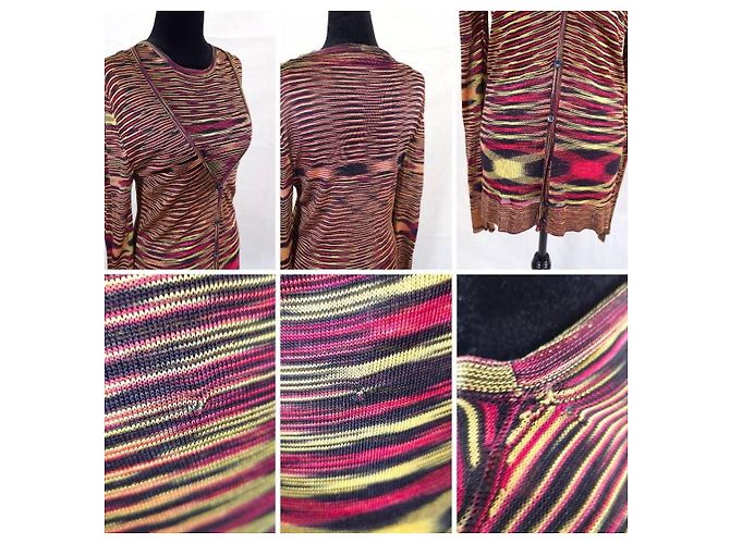 Missoni Twin Set a Righe Multicolore - vista 13