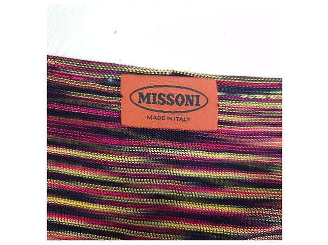 Missoni Twin Set a Righe Multicolore - vista 2