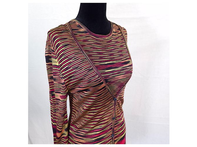 Missoni Twin Set a Righe Multicolore - vista 4