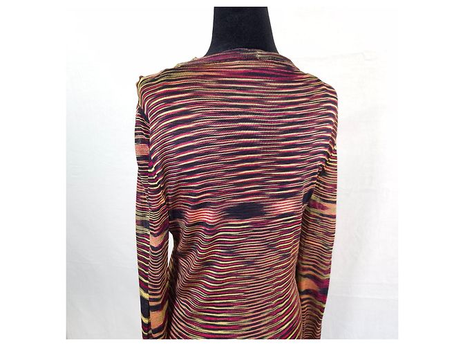 Missoni Twin Set a Righe Multicolore - vista 6
