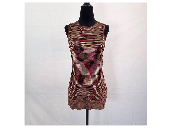 Missoni Twin Set a Righe Multicolore - vista 7