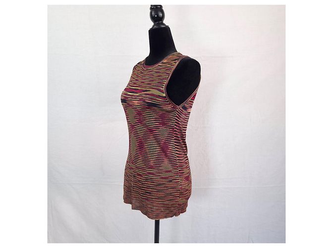 Missoni Twin Set a Righe Multicolore - vista 8