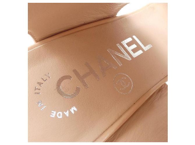 Timeless Sandali Chanel G31506Y16041 Nero Rosa - vista 6