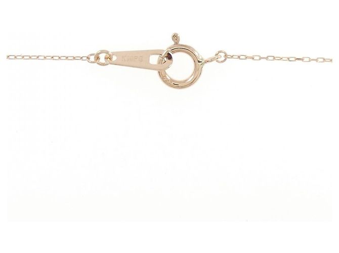 Autre Marque Collana in oro rosa K10 e diamanti - vista 5