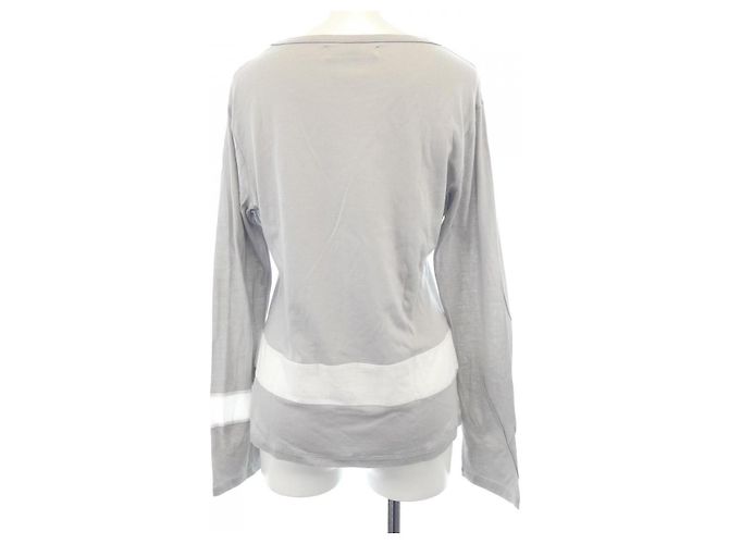 Camiseta Issey Miyake Castaño Blanco - vista 2