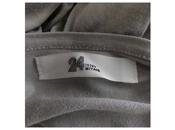 Camiseta Issey Miyake Castaño Blanco - vista 4