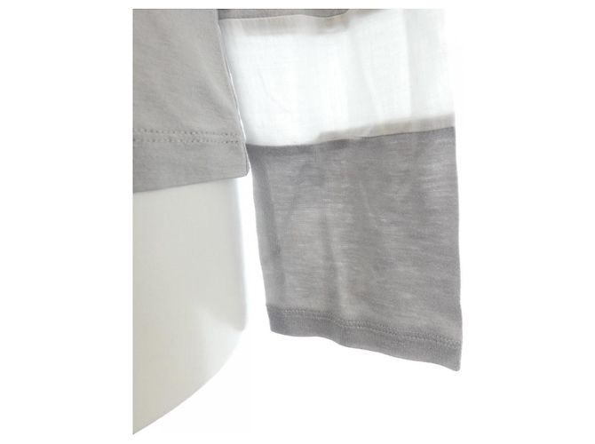 Camiseta Issey Miyake Castaño Blanco - vista 6
