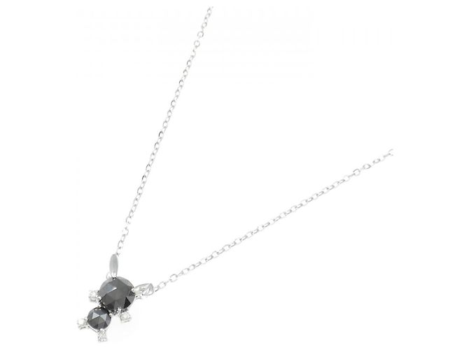 Autre Marque Collana Rabbit in Diamanti Au750 Argento - vista 2