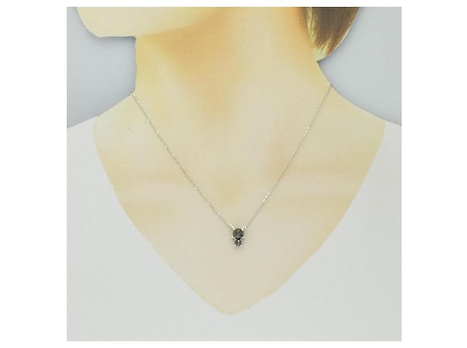 Autre Marque Collana Rabbit in Diamanti Au750 Argento - vista 6
