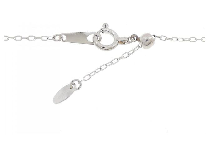 Autre Marque Collana con Diamanti Pt900/Pt850 Argento - vista 5