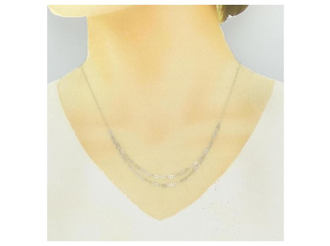 Autre Marque Collana Cuore PT999 Argento - vista 5
