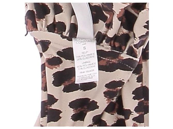 Autre Marque Bikini de leopardo CAROLINE CONSTAS Castaño - vista 5