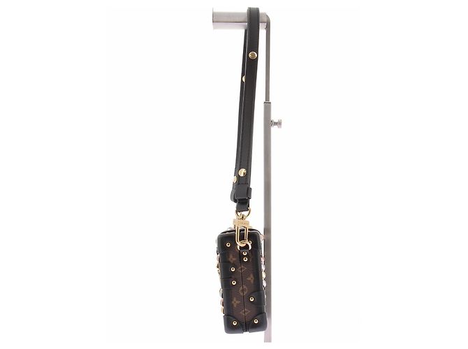 Louis Vuitton Borsa "Petite Malle" in tela monogram Marrone - vista 5