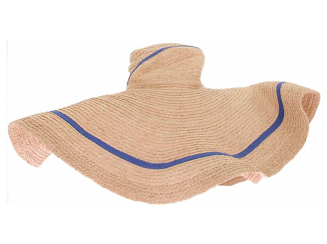 Autre Marque Cappello di paglia LEINNÉ Beige Cotone Taglia M - vista 4